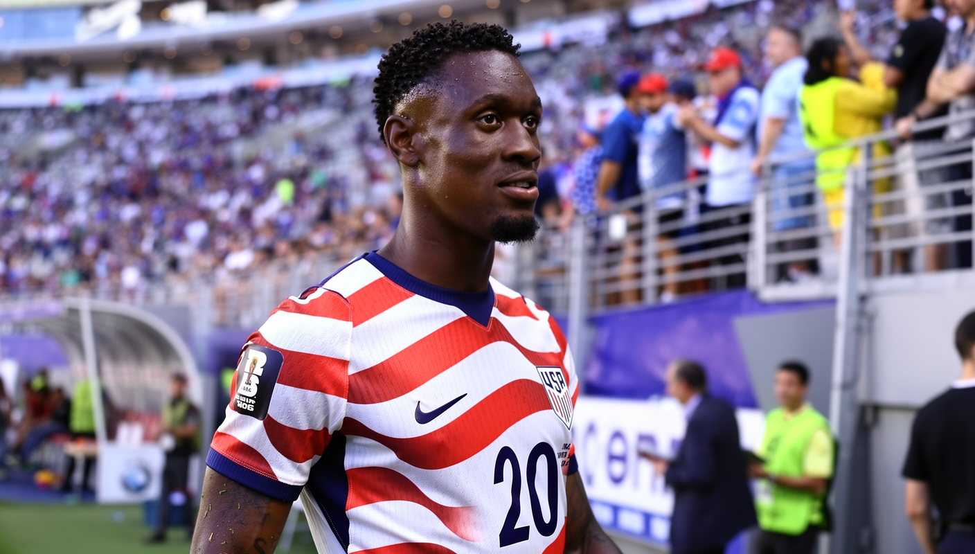 米乐体育官网 - Folarin Balogun 红牌风波：VAR 判罚引发争议，美国队如何应对 - 米乐体育